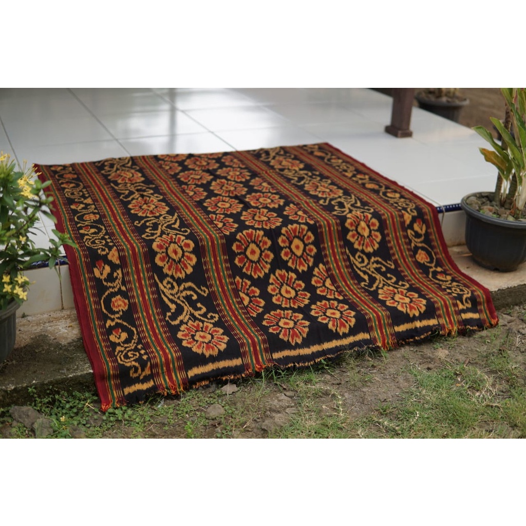 Jual Kain Tenun Lombok Murah Tenun Ikat Blanket Motif Etnik Lombok