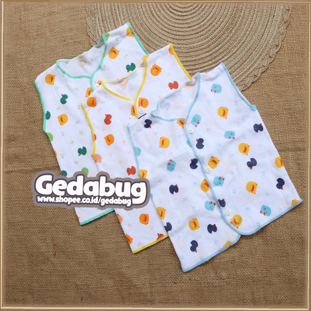 6pcs - Baju Shankusen Kutung | Baju New Born Bayi Motif Pino Piko