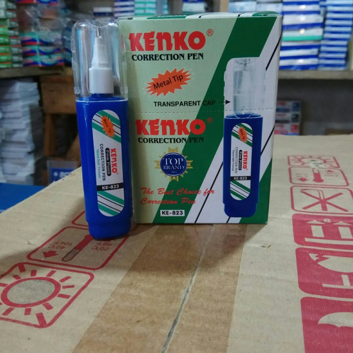 

Tipex tip-ex Kenko KE-823 metal tip gepeng biru