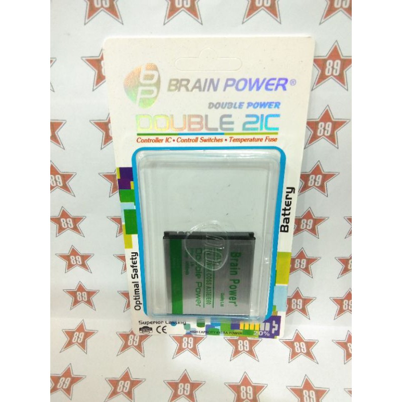 Battery batre Evercross A33E - E60 Brain power