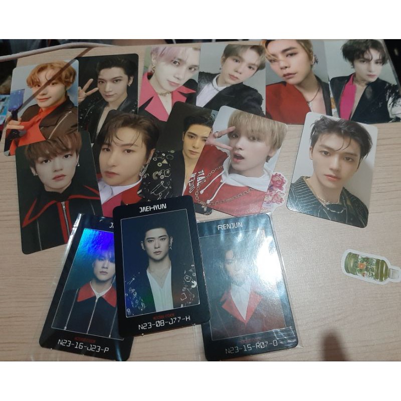[ready stock] arrival album mark johnny jaehyun doyoung id jaemin pc photocard