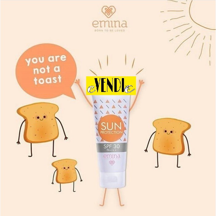 EMINA SUNSCREEN SPF 30 SUN PROTECTION / TABIR SURYA