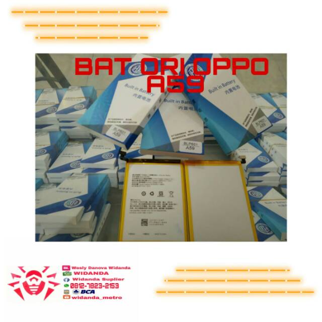 BATERAI ORI OPPO A59/F1S