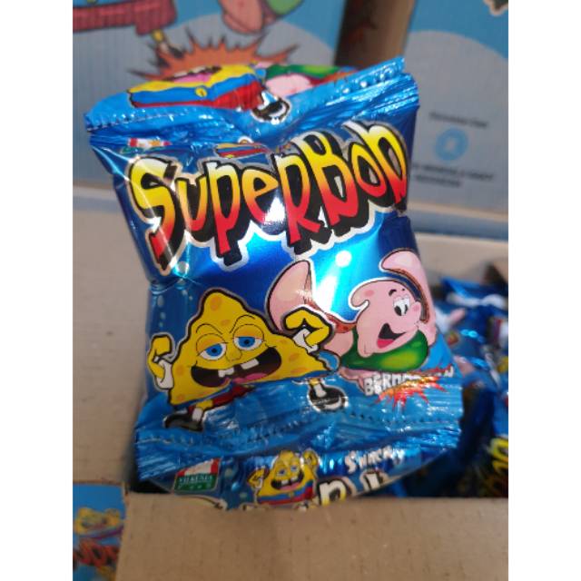 

Superbob Snack 1renteng isi 10 @9gr