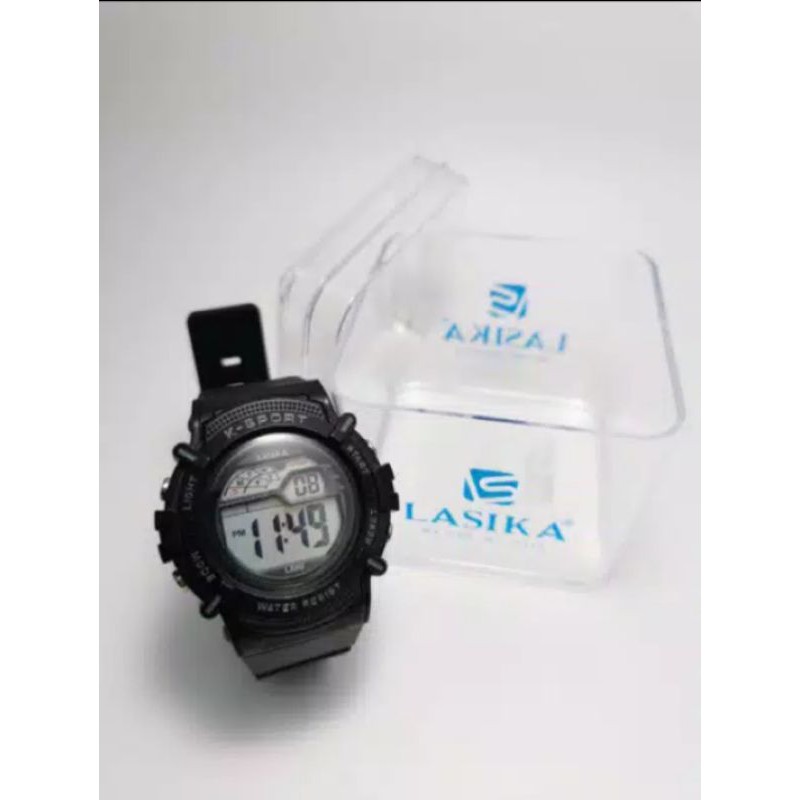 Lasika jam tangan sporty WR 50m 880 anti air bisa dipakai berenang