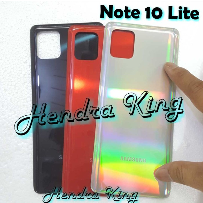 Backdoor Back Casing Tutup Belakang Samsung Galaxy Note 10 Lite