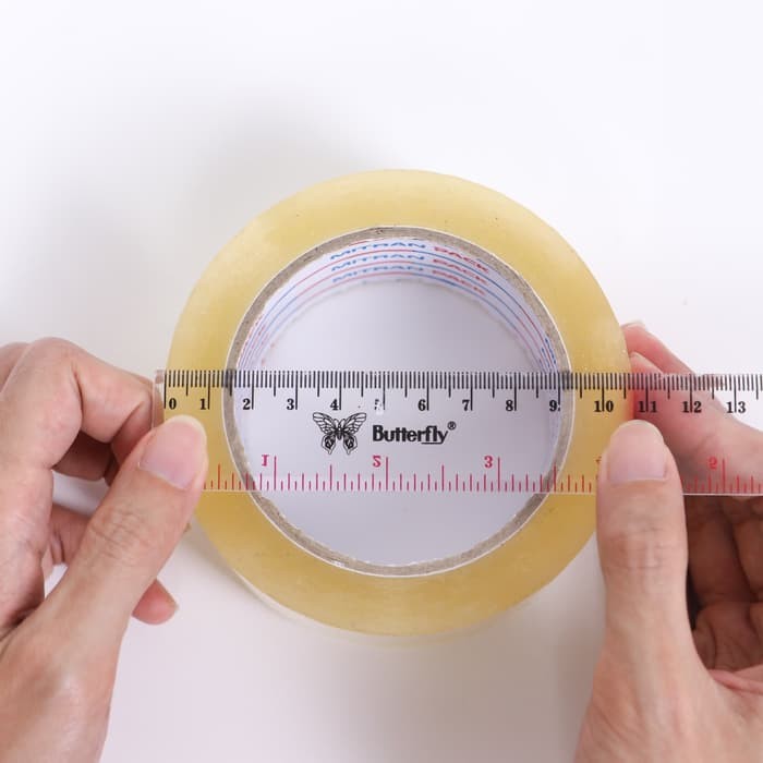 

Lakban Bening 90 meter 100 yard FULL x 48 mm Tape Perekat Packing
