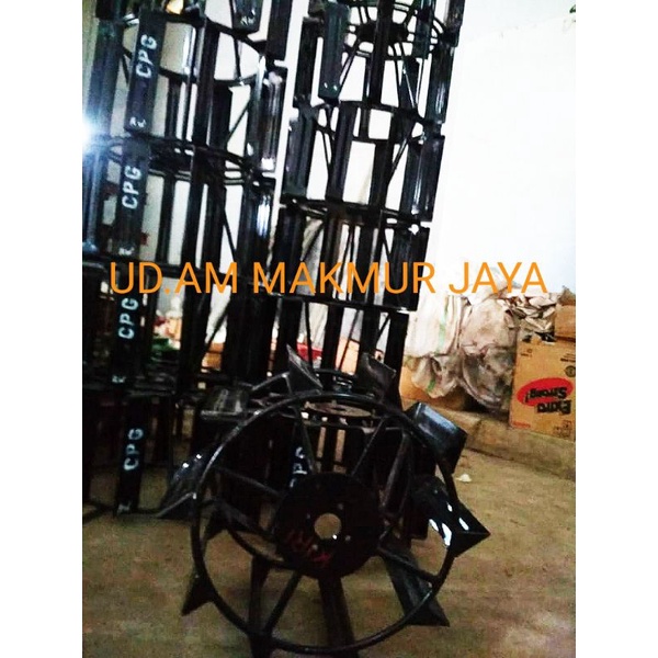 Roda besi capung/cultivator traktor