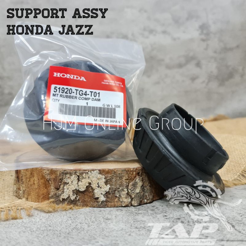 SUPPORT ASSY ABSORBER - KARET SUPORT SHOCK BREAKER DEPAN JAZZ CITY BRIO MOBILIO FREED BRV HRV