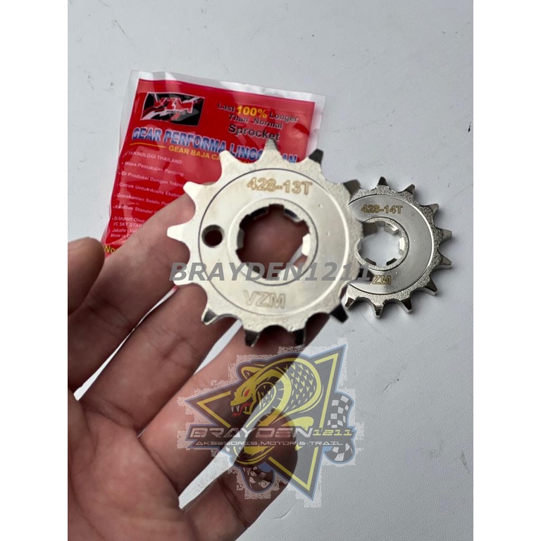 GEAR DEPAN YAMAHA WR155 / GEAR DEPAN WR155 / GEAR PAKET WR155 / GEAR SET WR155 /  GEAR SET YAMAH WR155