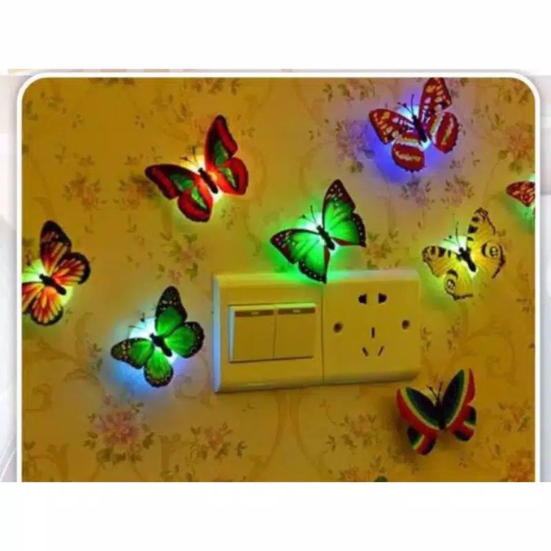 LAMPU LED BUTTERFLY LAMPU LED HIAS BUTTERFLY LAMPU TIDUR LED BUTTERFLY