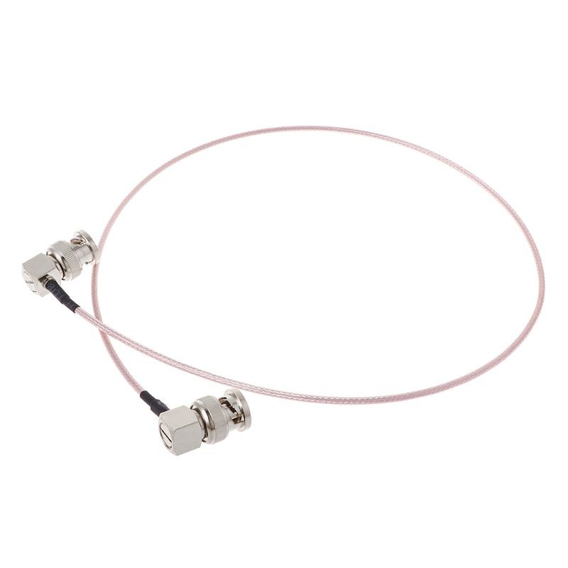 SDI Kabel Konektor Video rg179 BNC Male ke BNC Right Angle Plug untuk BMCC