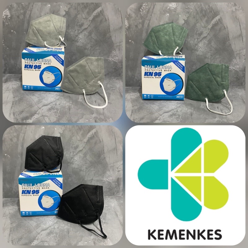 Masker KN95 KEMENKES -  PAUL LORNA