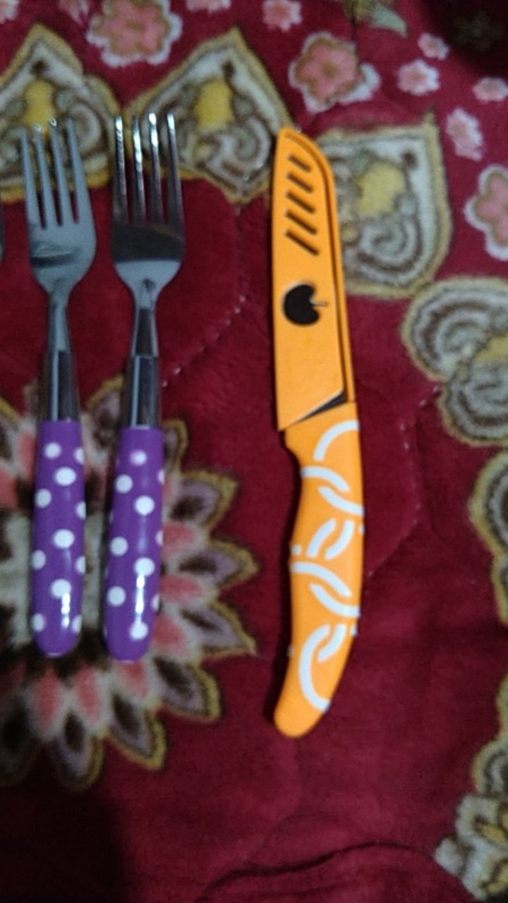 Pisau Dapur Mini Sarung Warna ( Min Order 3 Pcs)