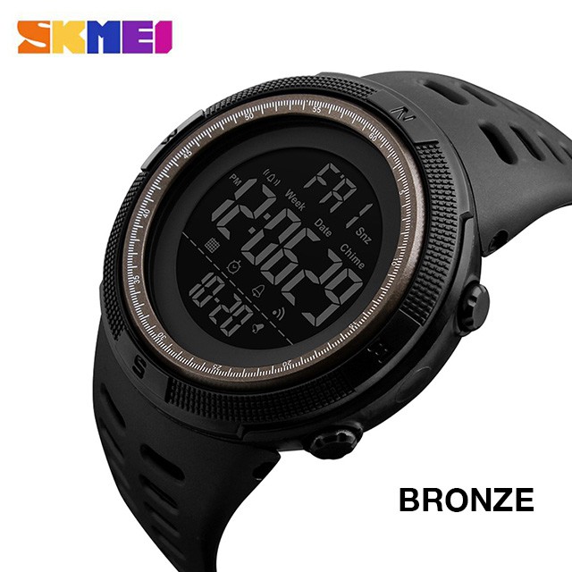 SKMEI 1251 Jam Tangan Pria Digital Tali Rubber Anti Air WATCHKITE WKOS