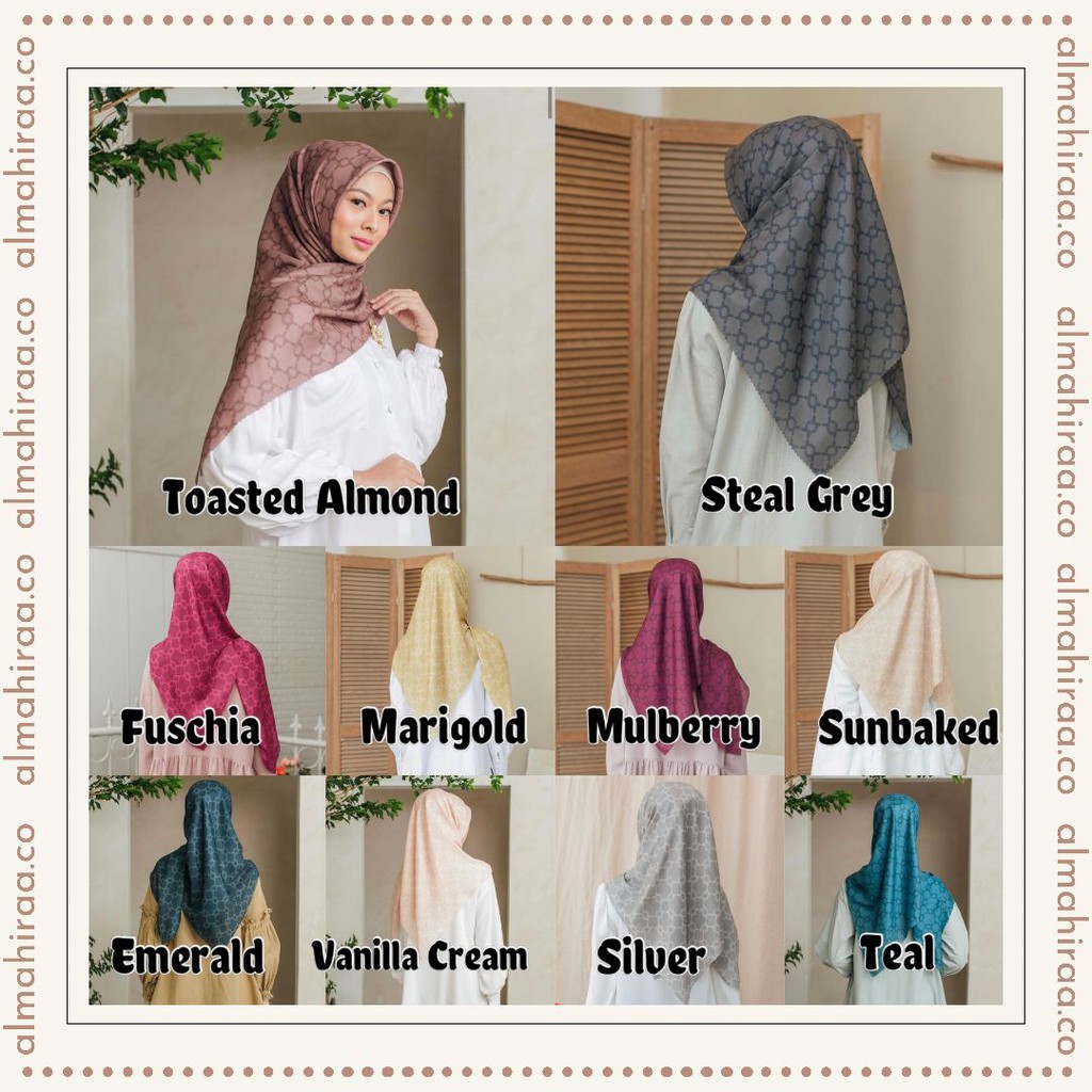 Amara Scarf Wearing Klamby Klamby.id