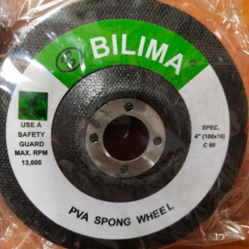 bilima sponge grinding wheel batu gerinda poles 4 inch gc 60 batu gerinda poles granit marmer kaca