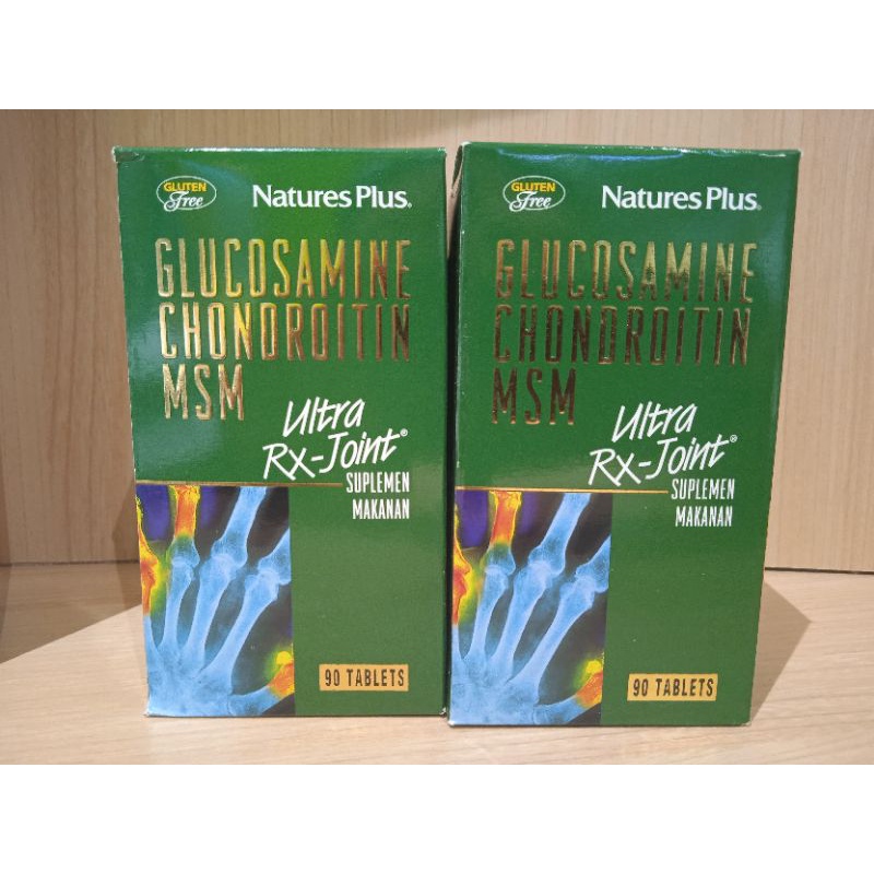 Nature's plus ultra Rx-joint glucosamine chondroitin MSM 90's