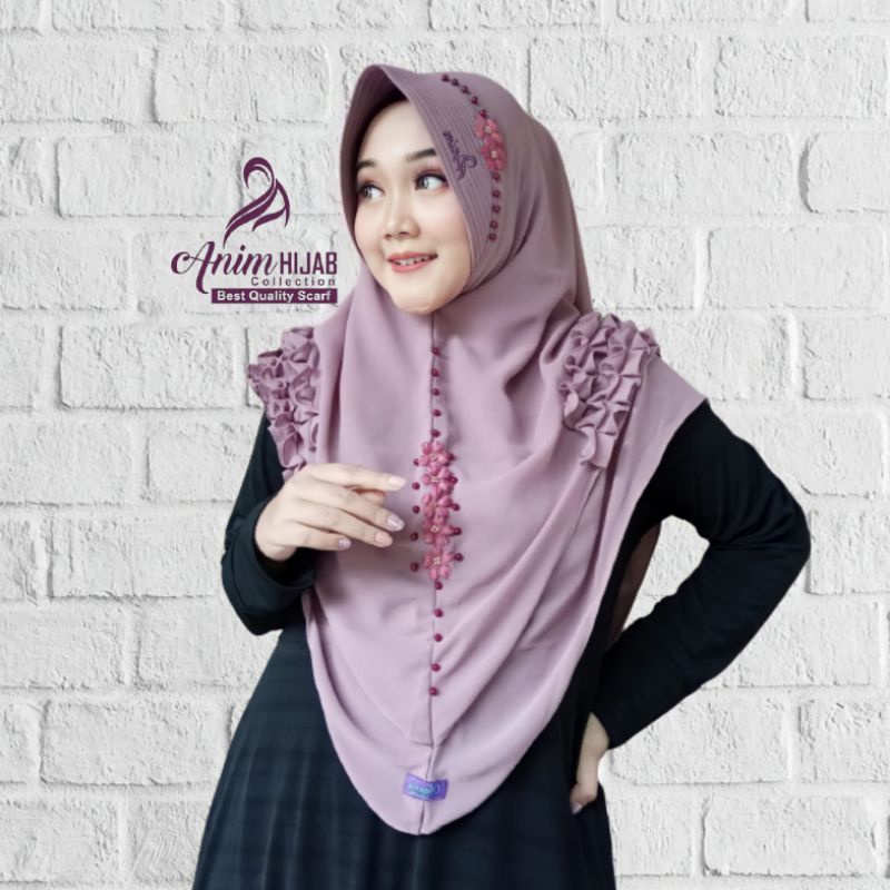 Termurah Khimar Ceruti Payet / Khimar Ceruty / Khimar Payet