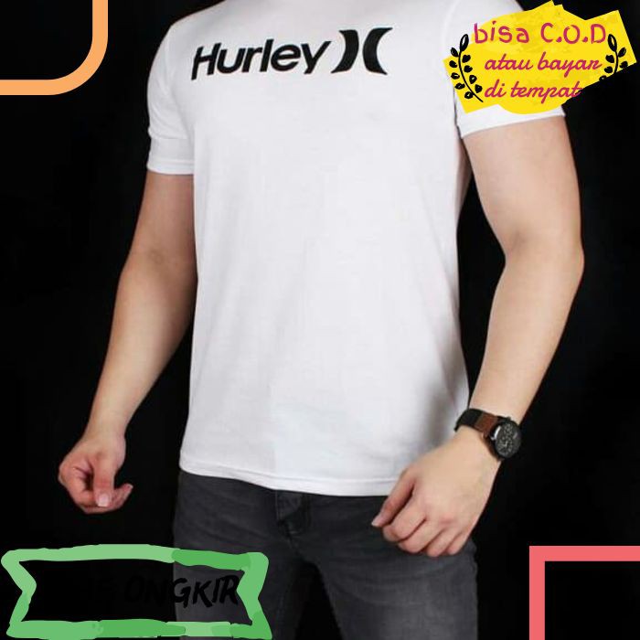 [COD]806 BAJU KAOS OBLONG POLOS T-SHIRT DISTRO ATASAN PRIA WANITA TSHIRT MURAH ORIGINAL HURLEY