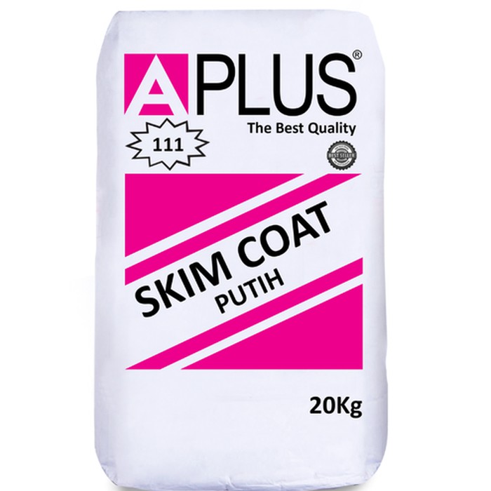 Aplus Compound / Aplus Skimcoat / Skimcoat Putih 111 - 2 KG ( Kemasan Hemat )