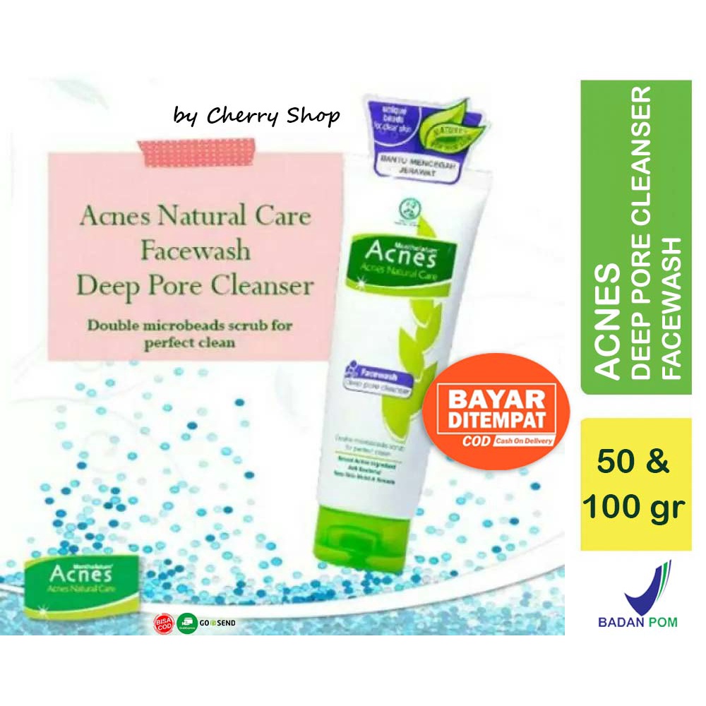 [BPOM] Acnes Creamy Wash Foaming Washing Bar 50g 80g 100g | Sabun cuci muka anti jerawat badan