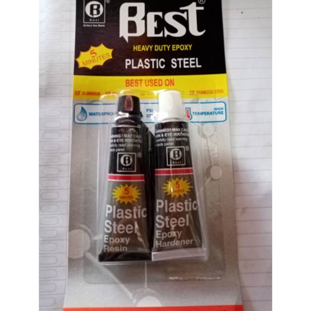 

LEM CAMPUR THE BEST PLASTIC STEEL