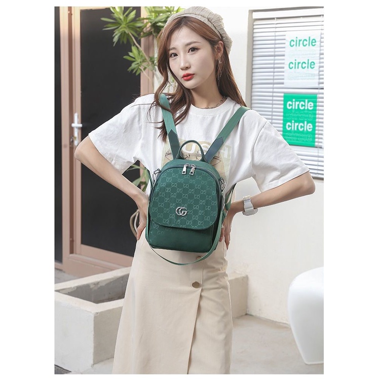 EL 6168 RISCE TAS RANSEL NYLON MULTIFUNGSI IMPORT WANITA CEWEK PEREMPUAN JAKARTA BATAM