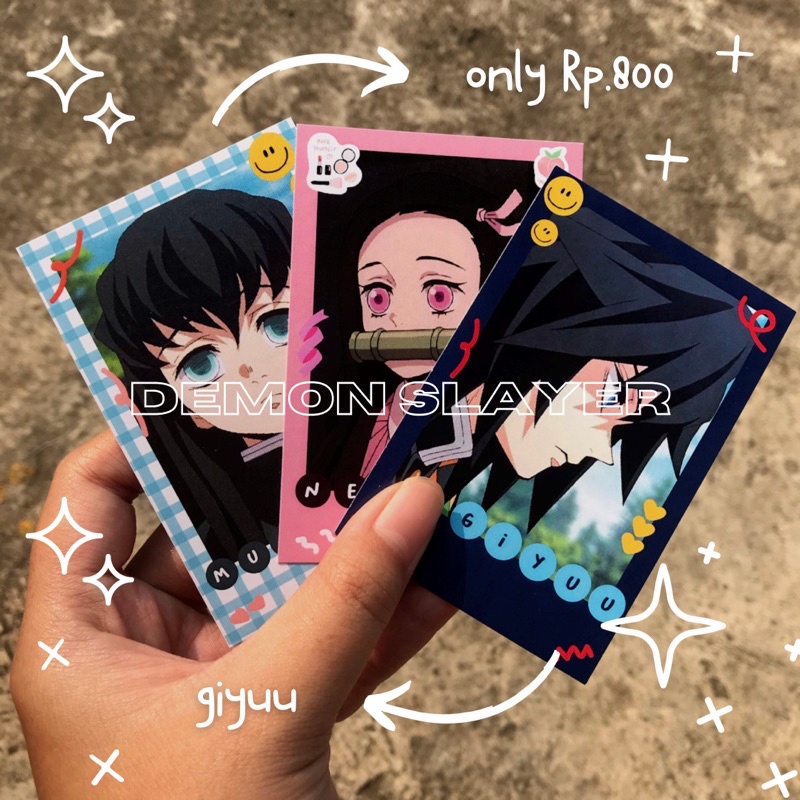 Polaroid Deco Anime Demon Slayer / Kimetsu no Yaiba