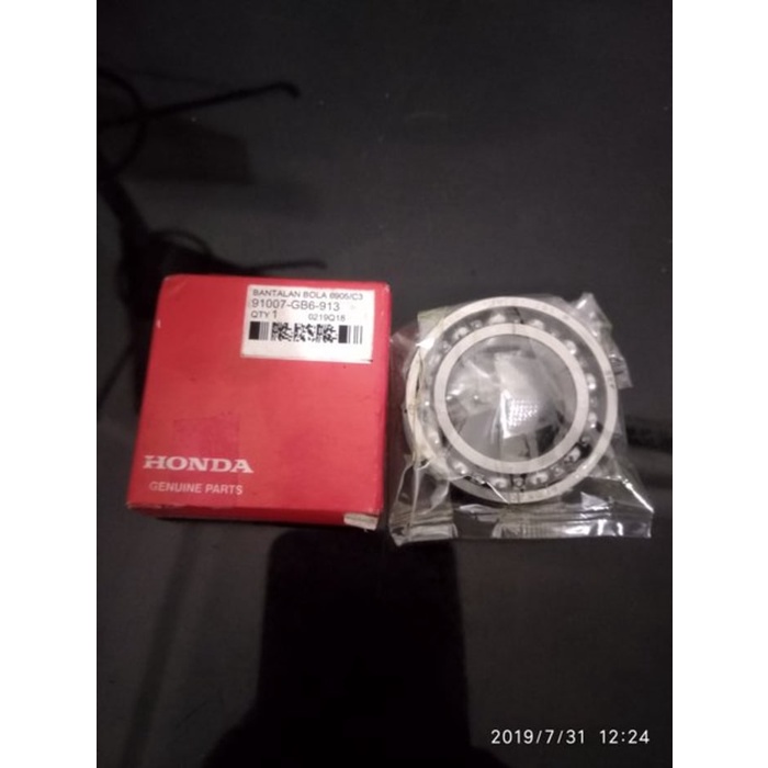 Bearing Noken As 6905/C3 - Blade 125 FI New Asli AHM 91007GB6913