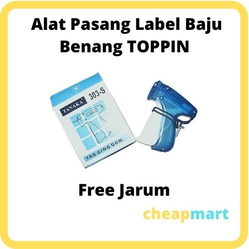 

TAG GUN ALAT TEMBAK PEMASANG LABEL BANDROL HARGA HANG TAG TAGGING Laundry Pasang Label TANAKA