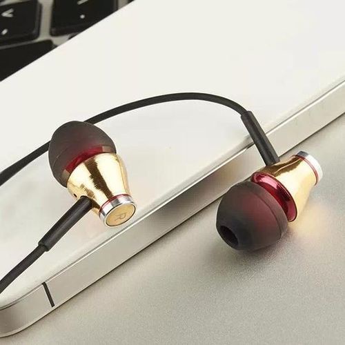 Earphone MJ900 Golden with Mic 56940