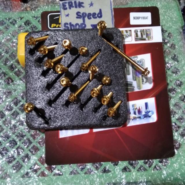 Baut blok bak cvt probolt beat scoopy probolt