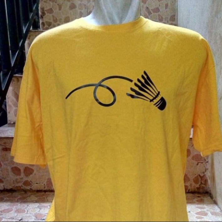 KAOS BIG SIZE BADMINTON BULUTANGKIS S M L XL XXL XXXL XXXXL