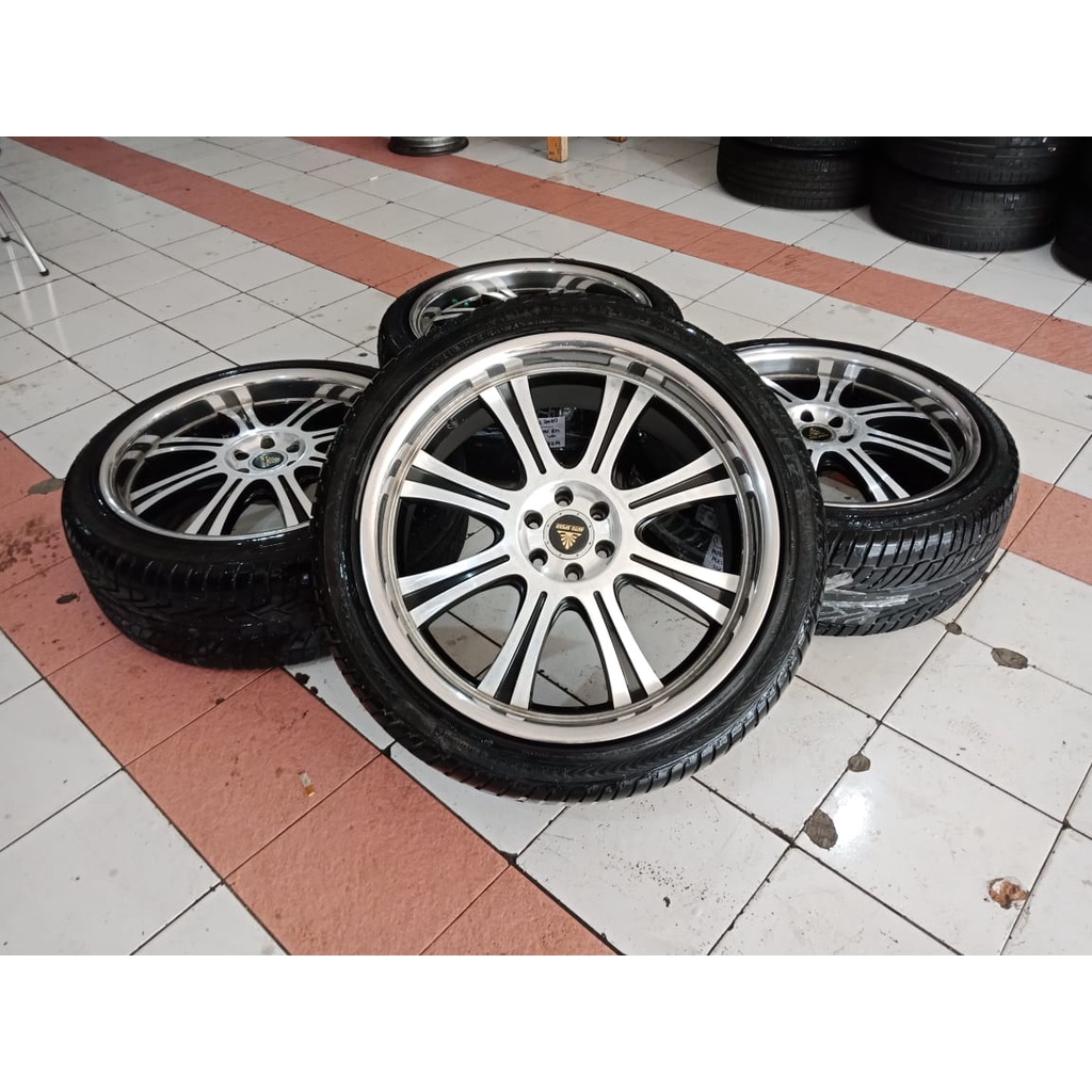 Velg seken Racing JARI JARI RING 22x9 PCD 6X139,3 velg bekas Racing  pajero ring 22x9  pusat beragam