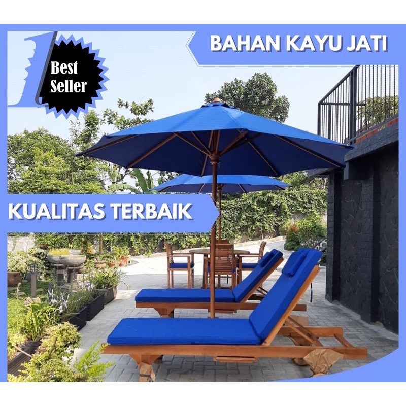 Kursi Lonjer / Kursi Taman / Kursi Santai / Kursi Kolam Renang.