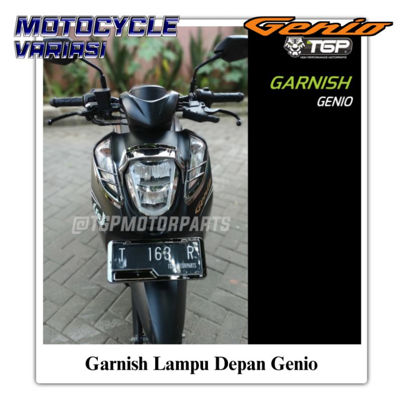 Garnish Lampu Depan Genio Garnish Genio Cover Lampu Depan Genio