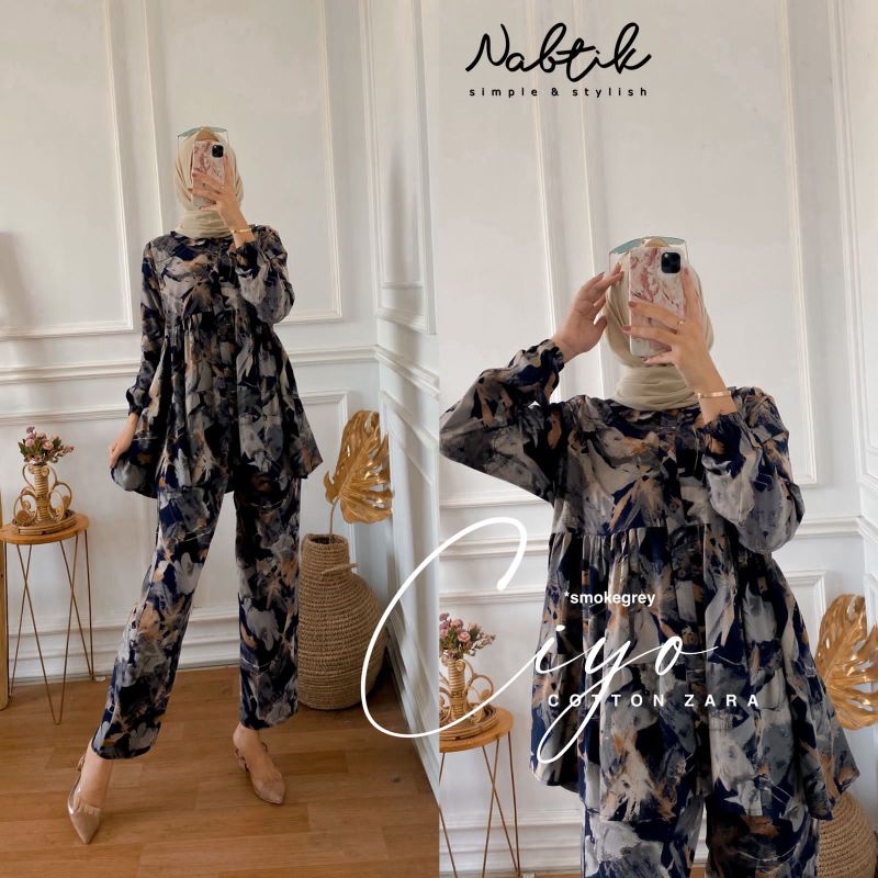 setelan Ciyo terbaru original by nabtik caton zara