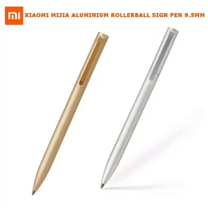 

100% Original Xiaomi Mijia Metal Sign Pen - Emas promo
