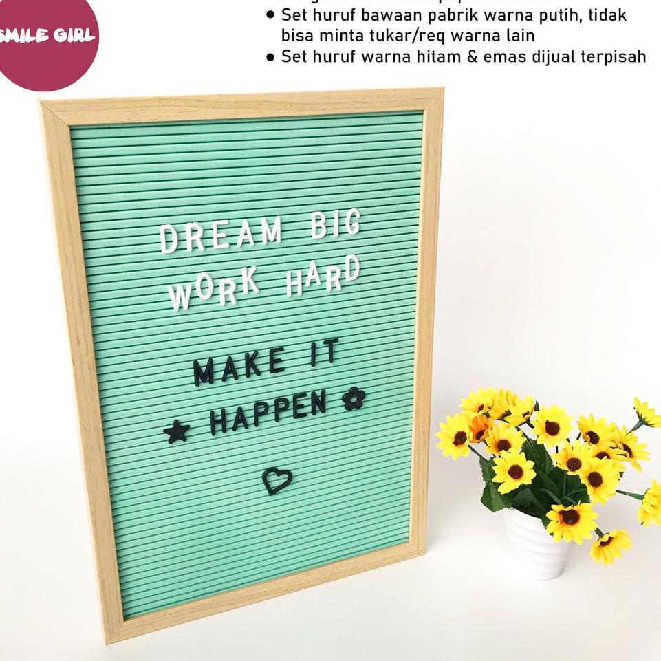

[KODE PRODUK B6WFJ4962] [] Papan Nama Bayi / Letter Board Kekinian SmileGirl 40x28