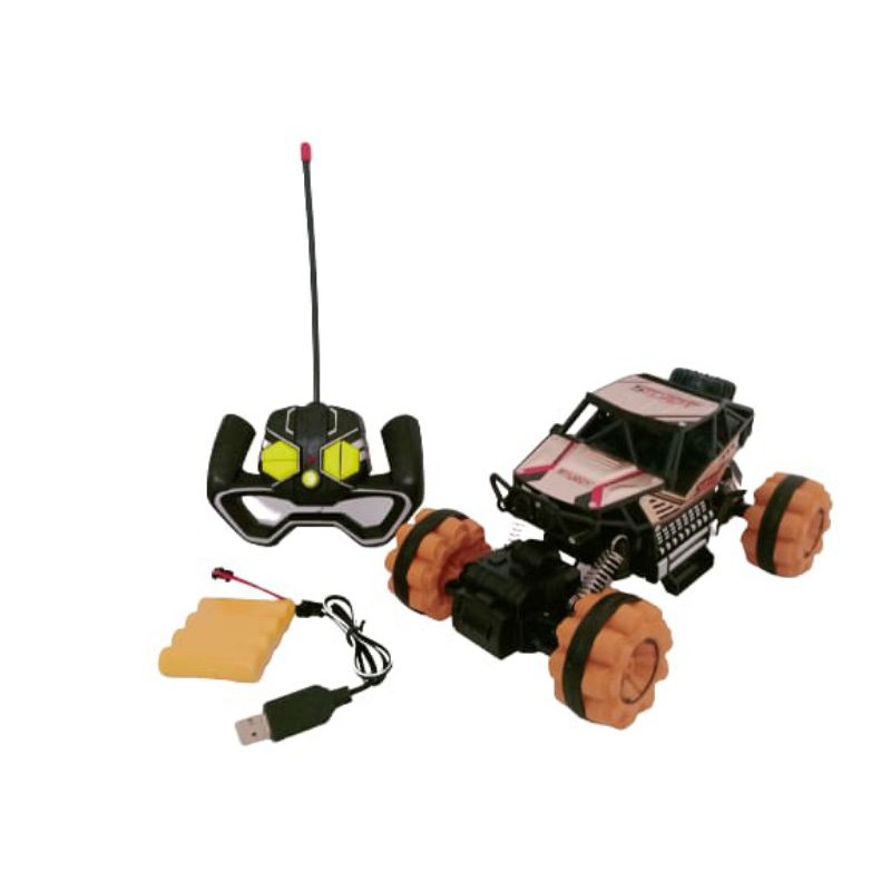 MAINAN MOBIL REMOTE CONTROL JEEP OFF ROAD METAL CAR 3688-94A