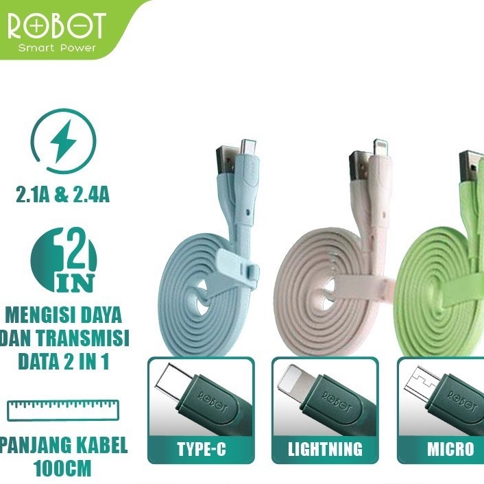 Kabel Data Robot RGC100/RGM100/RGL100 - Fast Charging