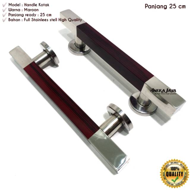 Handle pintu rumah kamar 25 cm Tarikan gagang pintu