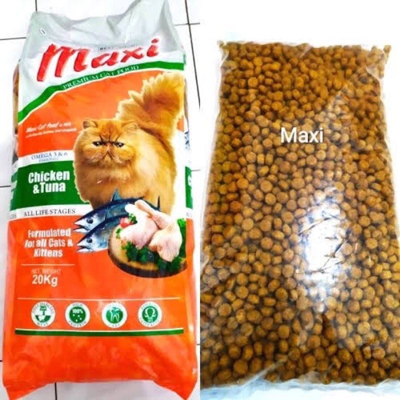 makanan kucing MAXI