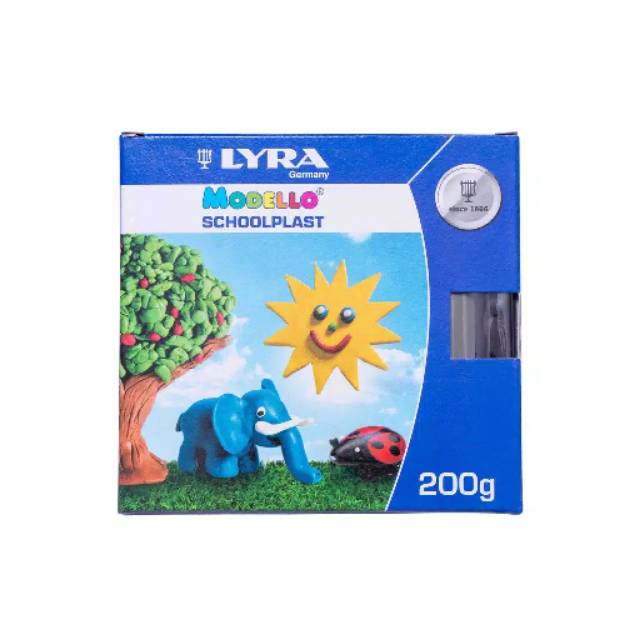 

Lyra Modelling Clay/Plastisin 10 Warna