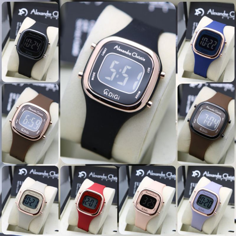 ALEXANDRE CHRISTIE 9336 / 9336LH DIGITAL WANITA ORIGINAL GARANSI 1TAHUN