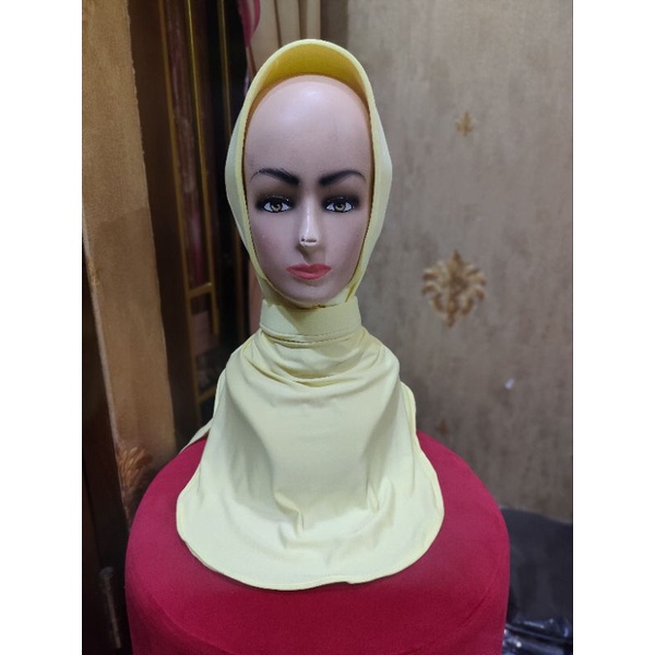 jilbab istri kejaksaan/IAD polos tali