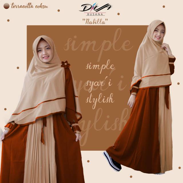 GAMIS SET SYAR'I NABILA BY DIVA BUSANA
