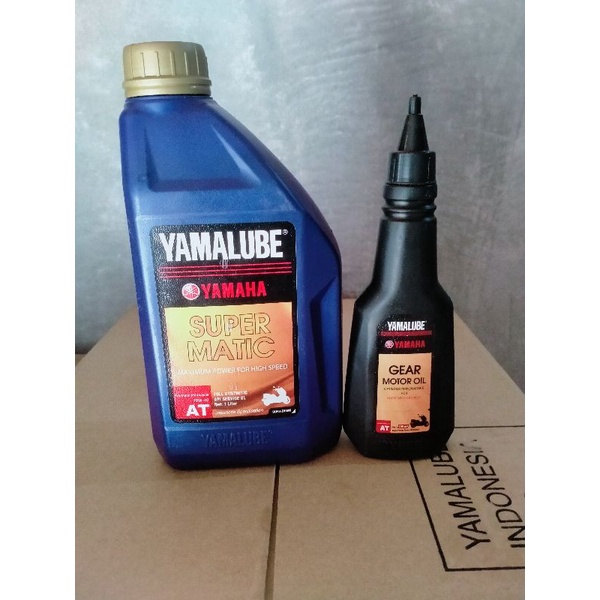 PAKET YAMALUBE SUPER MATIC+Oil GEAR