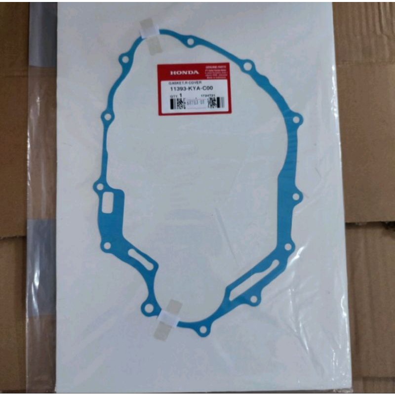 PERPACK PAKING KOPLING GASKET KANAN MEGAPRO MONOSHOCK VERZA CRF 11393-KWK-900 11393KYAC00 ORI AHM